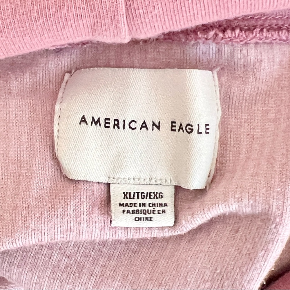 American Eagle Ribbed Corduroy Hoodie - Picture 4 of 6